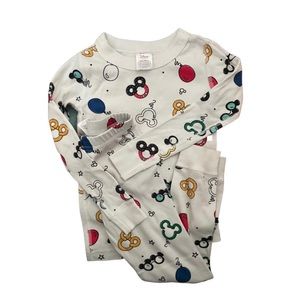 Hanna Andersson Mickey pajama set, long sleeve